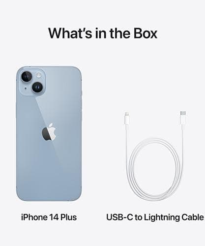 Apple iPhone 14 (Renewed), 128GB, Blue - Unlocked - Image 6