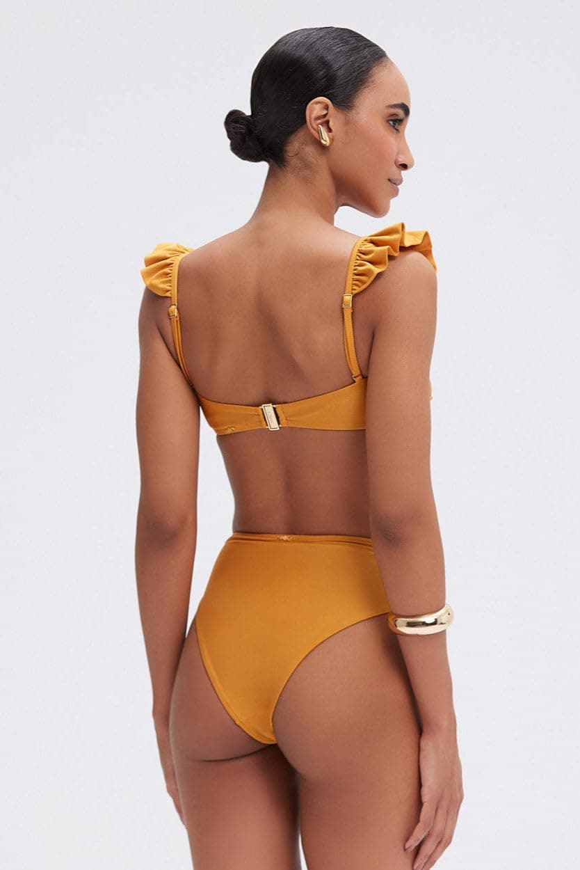 PatBO Lagoa Lycra Flutter Bikini Top - Image 4