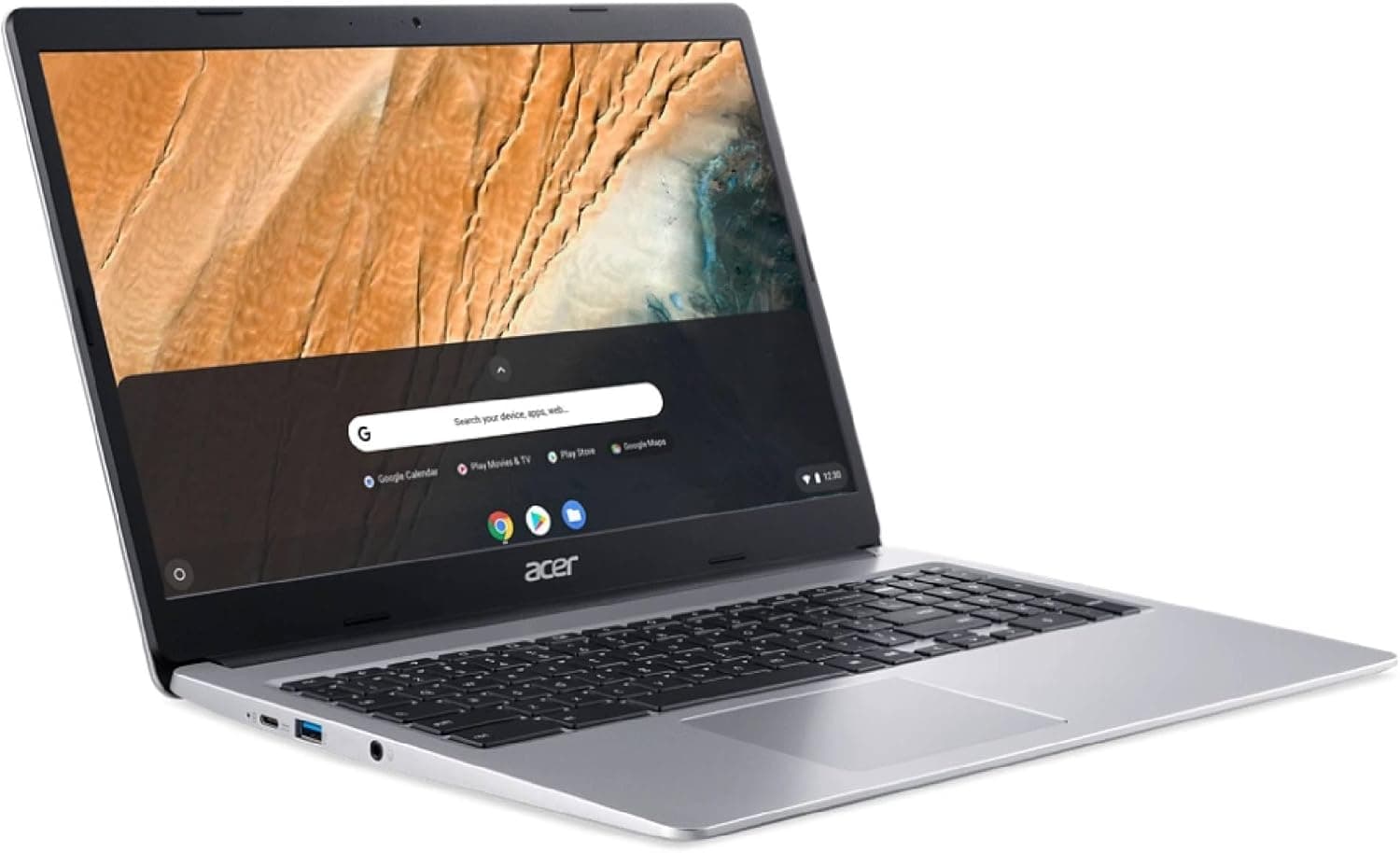 Acer 315-15.6" Chromebook Intel Celeron N4020 1.1GHz 4GB RAM 64GB Flash Chrome OS - (Renewed) - Image 2