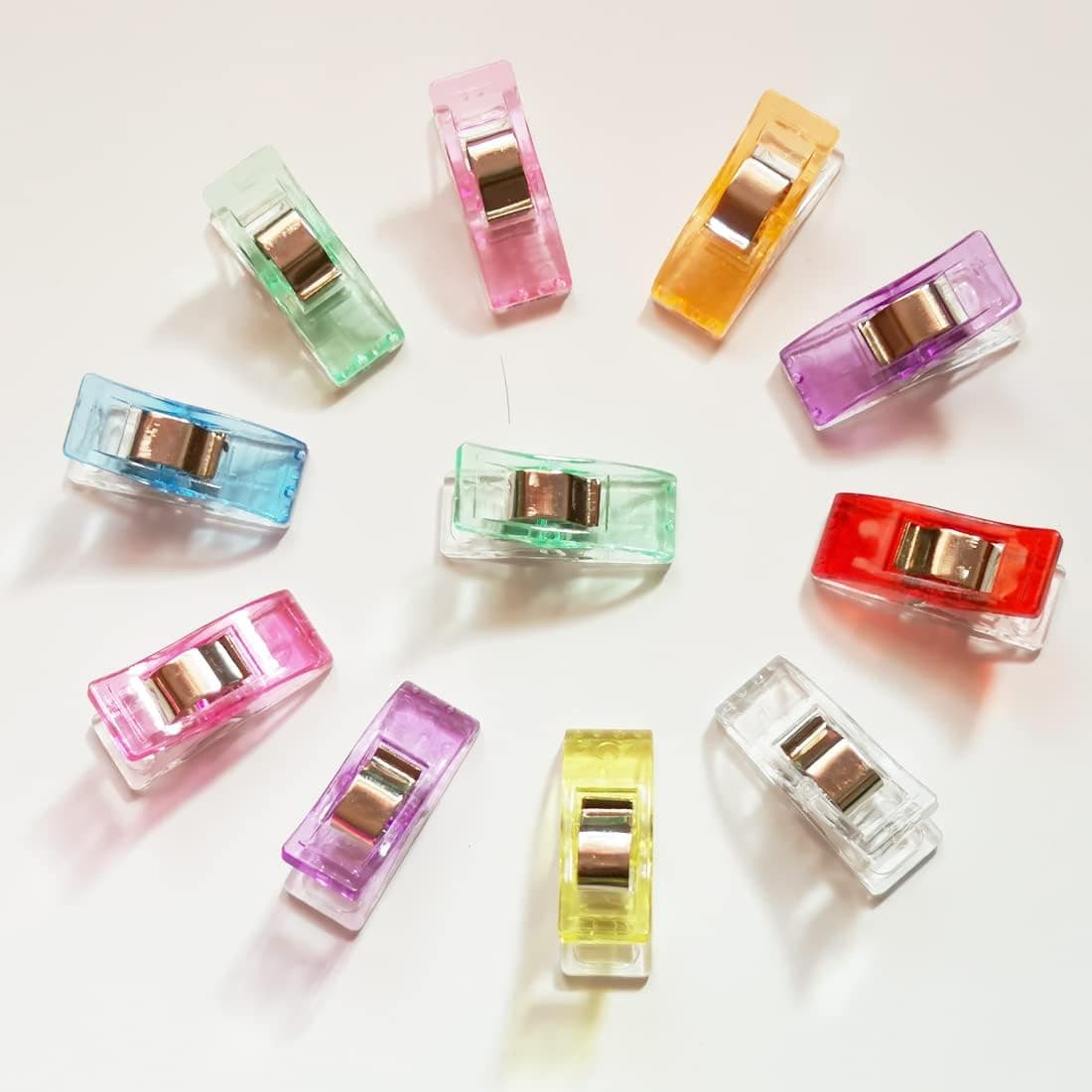 Sewing Clips, 100 Pcs with Plastic Box - Image 4