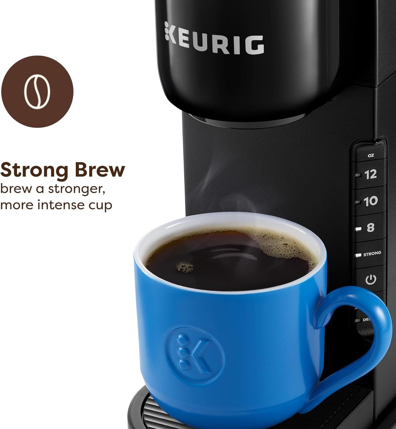 Keurig K-Express Single Serve Coffee Maker – Strong Brew Option, 42oz Reservoir, Sleek Design for Holiday Hosting & Gifting, Black - Image 3