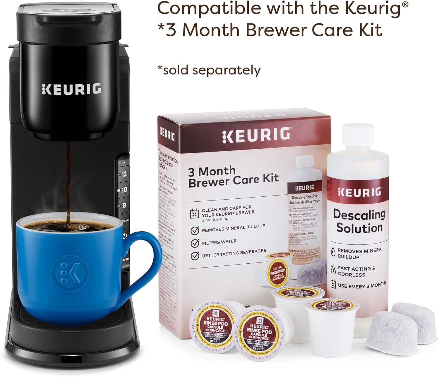 Keurig K-Express Single Serve Coffee Maker – Strong Brew Option, 42oz Reservoir, Sleek Design for Holiday Hosting & Gifting, Black - Image 7