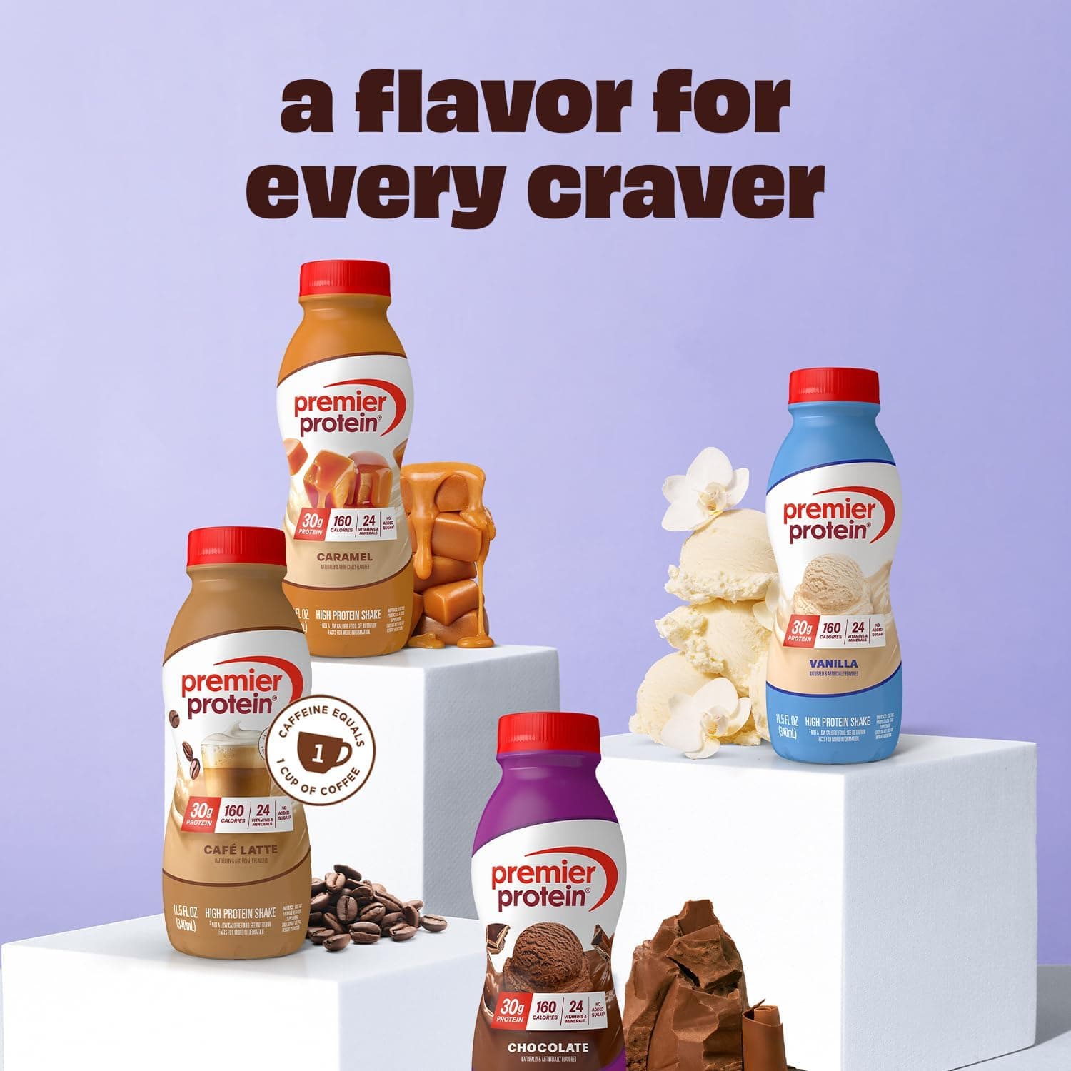 Premier Protein Shake, Chocolate, 30g Protein, No Added Sugar, 24 Vitamins & Minerals to Support Immune Health, 11.5 fl oz, 12 Pack - Image 7