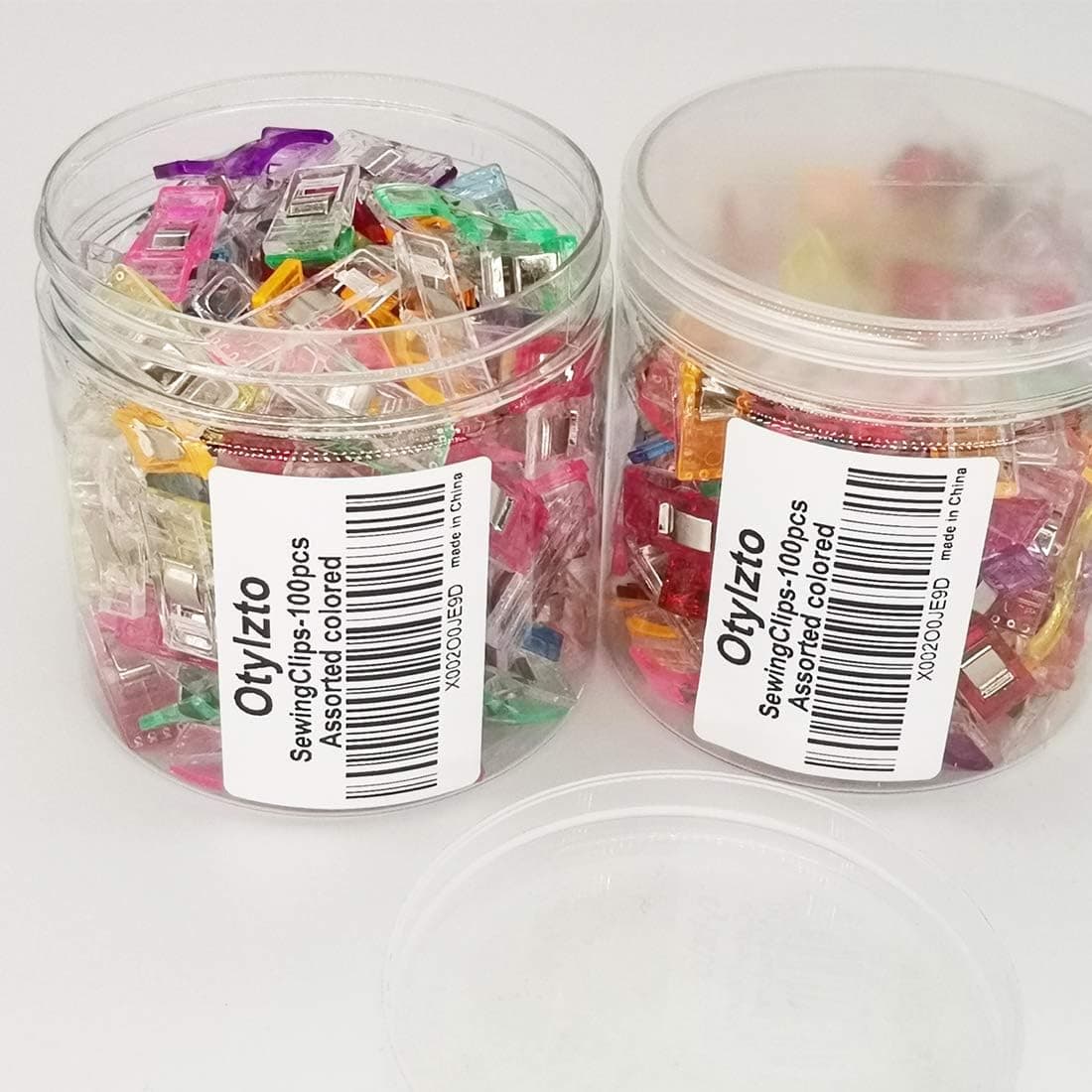Sewing Clips, 100 Pcs with Plastic Box - Image 3