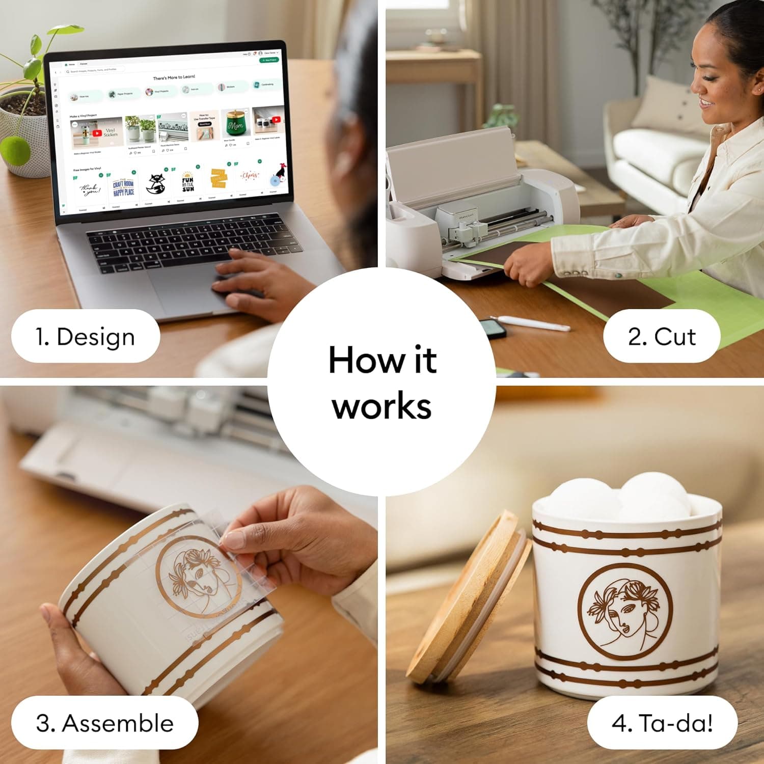 Cricut Explore 4 - Smart Cutting Machine (Seashell) | Digital Content Bundle - Includes Images in Design Space App - Image 3