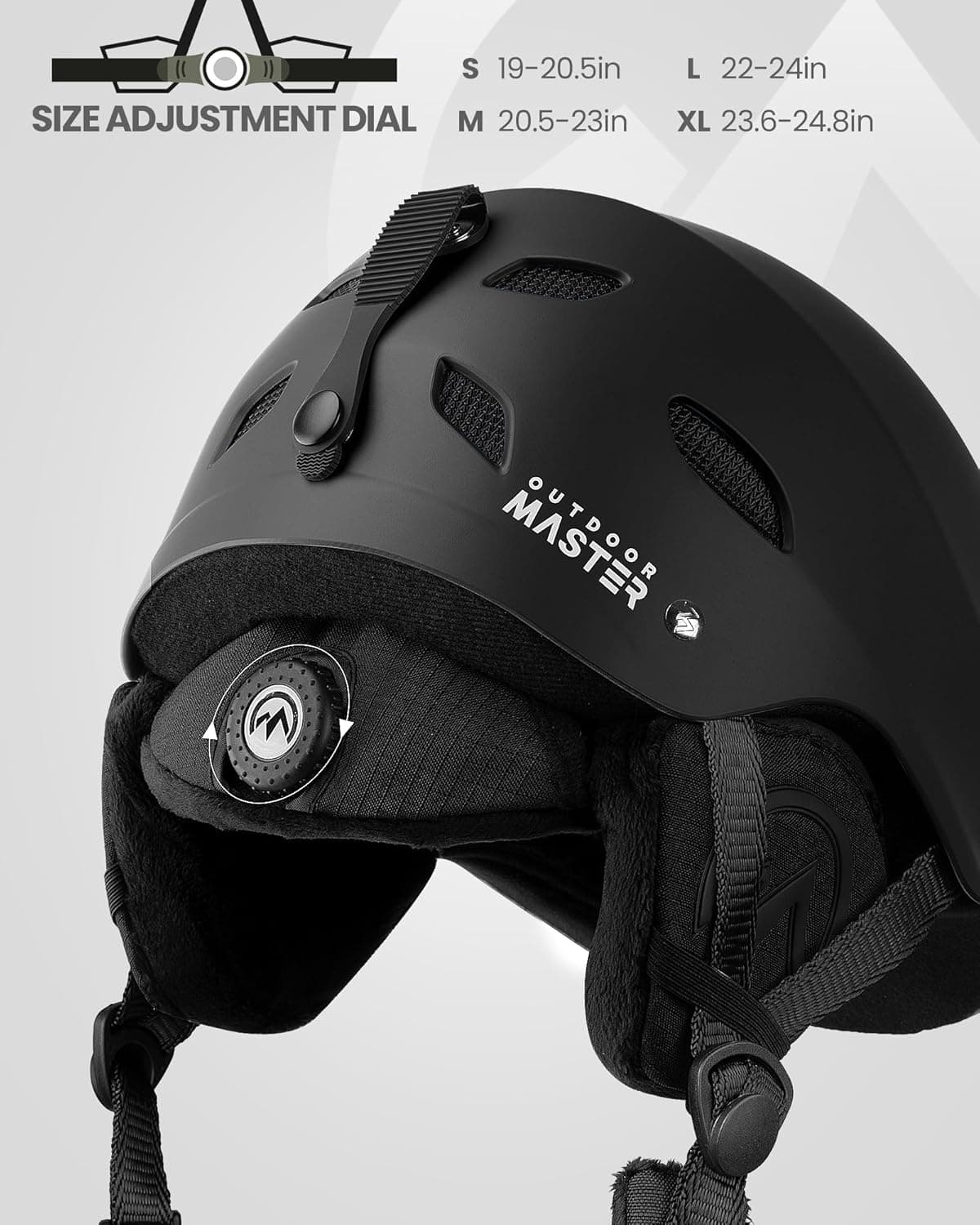 OutdoorMaster Kelvin Ski Helmet - Snowboard Helmet for Men, Women & Youth - Image 3