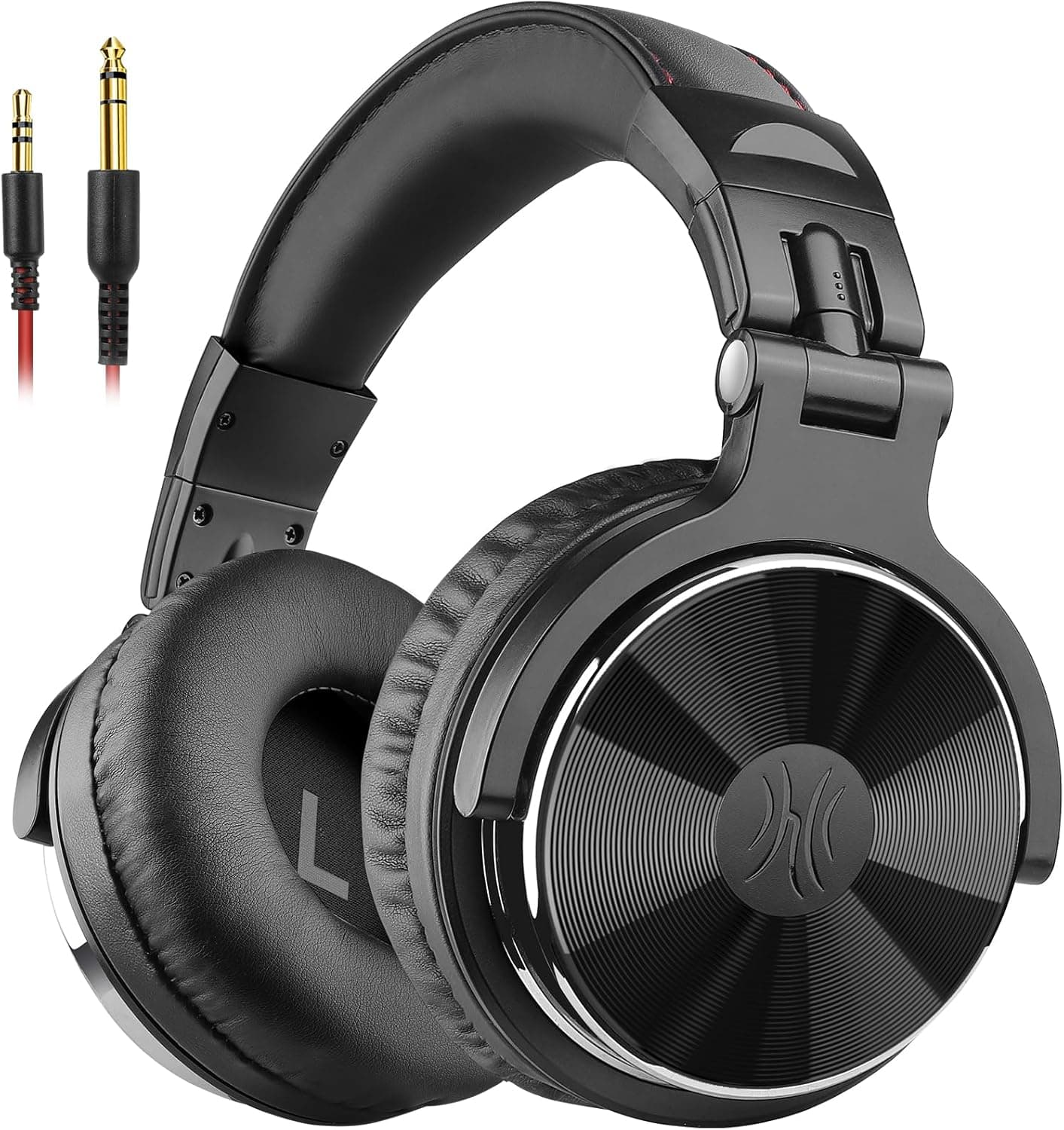OneOdio Wired Over Ear Headphones Hi-Res Studio Monitor & Mixing DJ Stereo Headsets Black