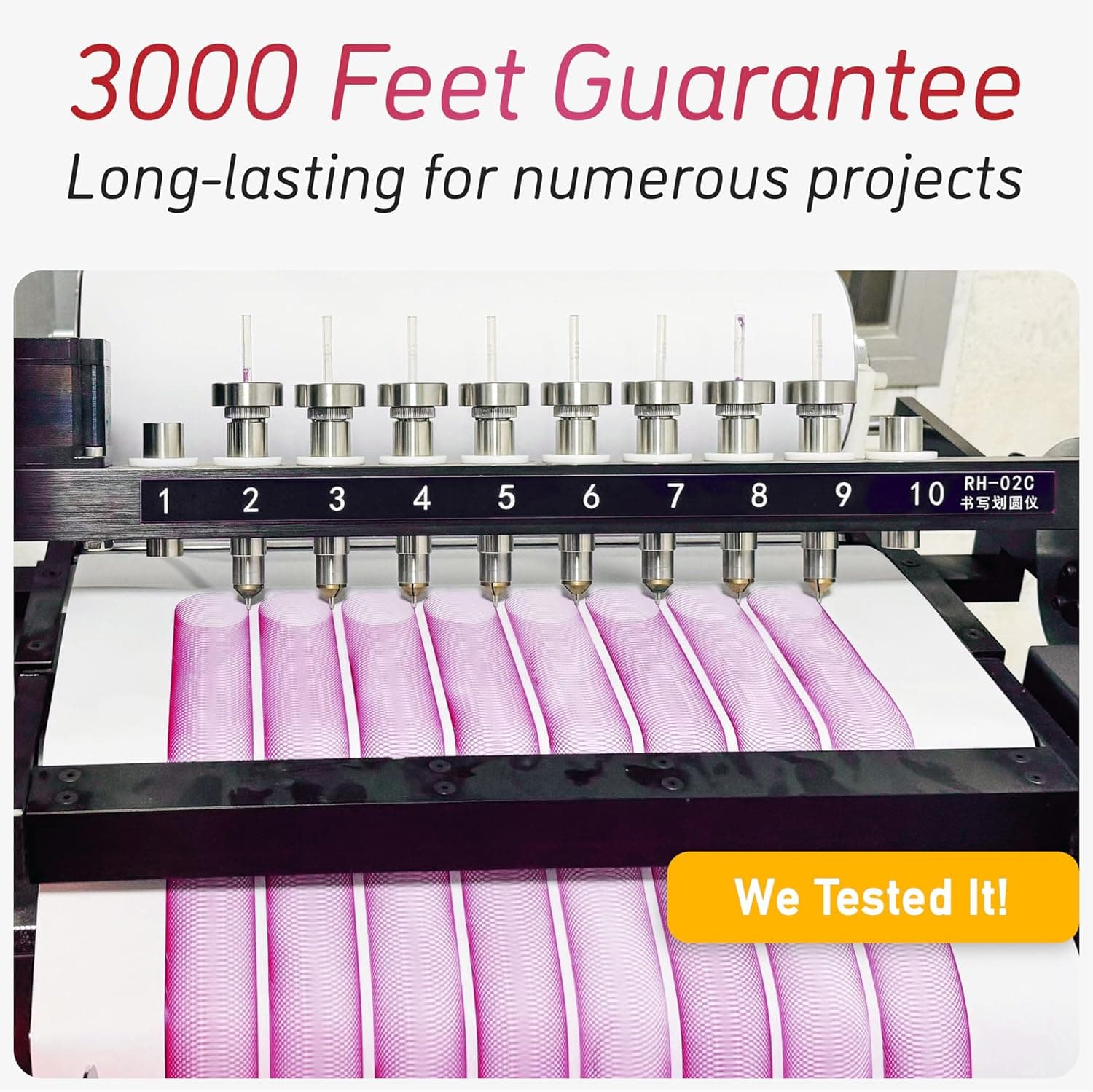 Lange & König Heat Erasable Fabric Marking Pens for Sewing - 4 Pens + 8 Refills - Image 6