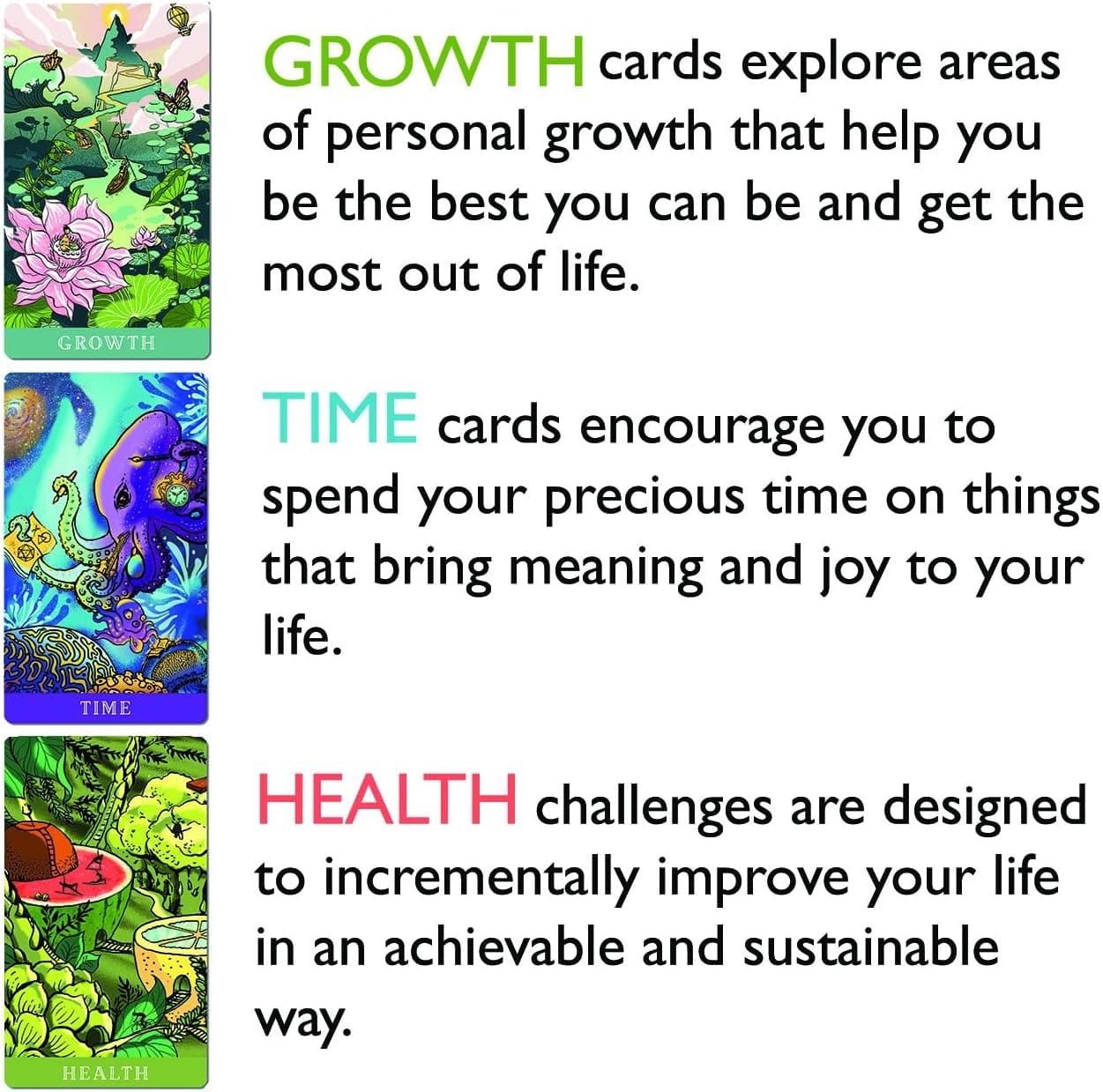 Make Your Life Better! Great for New Year Resolutions Ideas. Good Day Cards: Carpe Diem Collection Motivational Self Help Cards & Gift Box  - Image 5