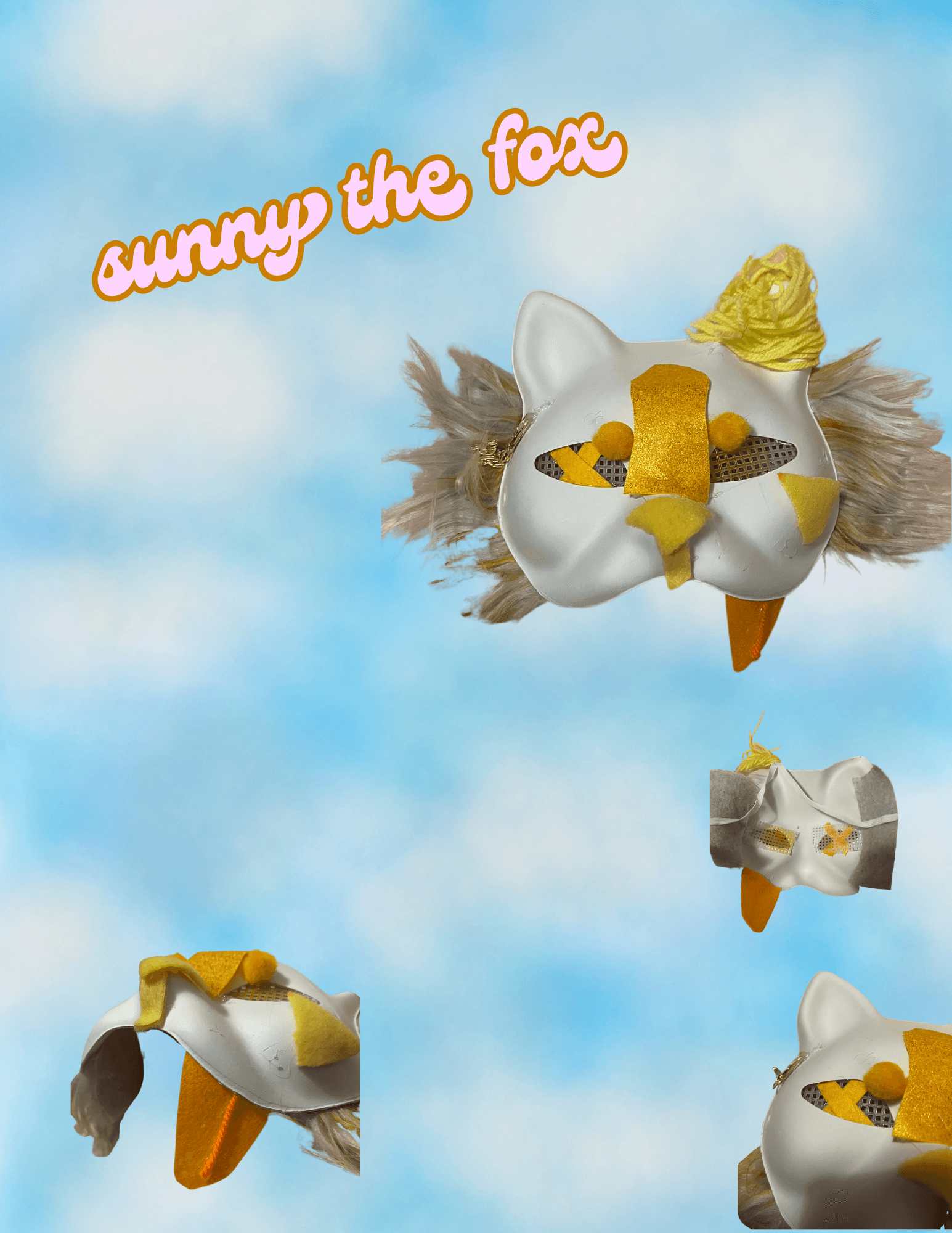 Sunny the fox ( therian mask )